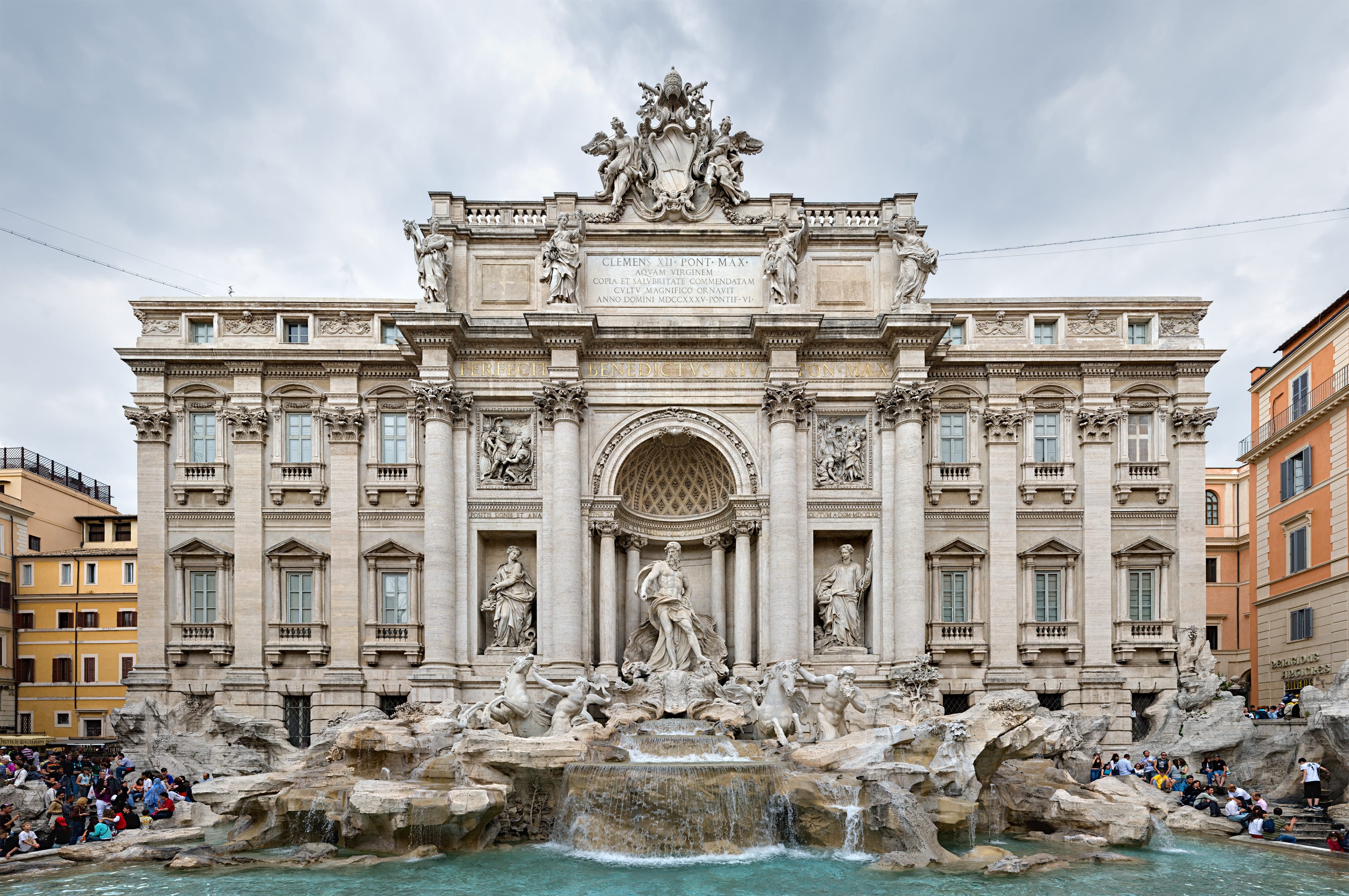 Postcards from Rome: Trevi Fountain