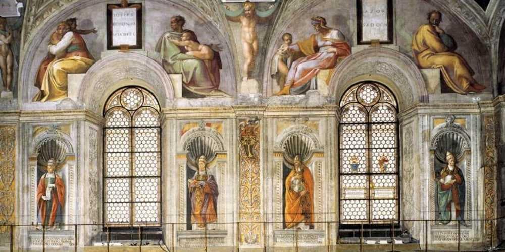 Row of Pontiffs